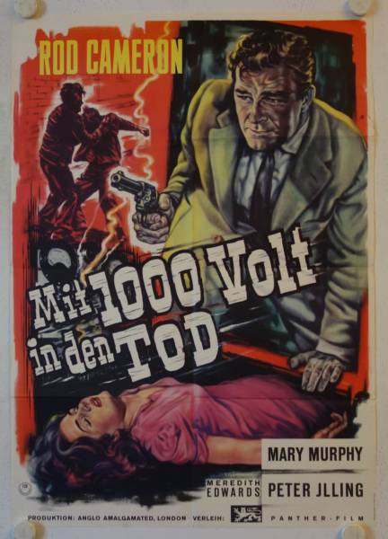 The Electronic Monster original release german movie poster